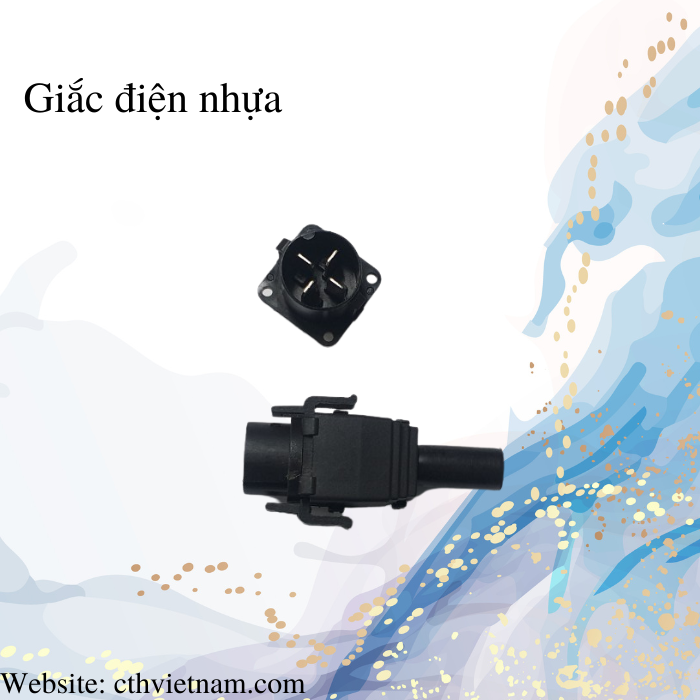 Giắc điện nhựa